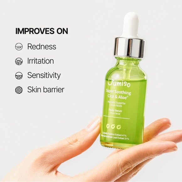 Jumiso Green Barrier Super Soothing Cica & Aloe Facial Serum 1.01oz - Picture 2 of 5